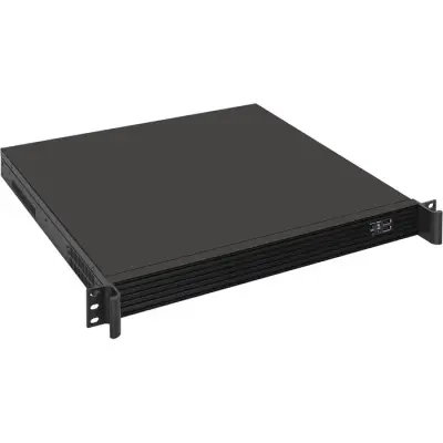 Exegate EX293306RUS Серверный корпус ExeGate Pro 1U390-01 <RM 19", высота 1U, глубина 390, БП 1U-F450AS, USB>