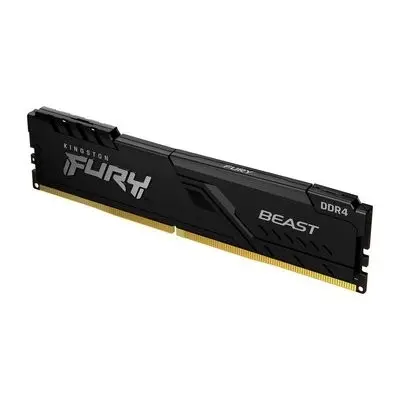 Память DDR4 32Gb 2666MHz Kingston KF426C16BB/32 Fury Beast Black RTL Gaming PC4-21300 CL16 DIMM 288-pin 1.2В single rank с радиатором Ret