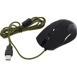 Oklick 765G черный Мышь оптическая (1600/2400dpi) USB игровая (6but) [945841 ]