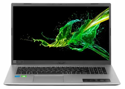 Ноутбук Acer Aspire 3 A317-53G-388S Core i3 1115G4 8Gb SSD256Gb NVIDIA GeForce MX350 2Gb 17.3" IPS FHD (1920x1080) Eshell silver WiFi BT Cam (NX.ADBER.002)