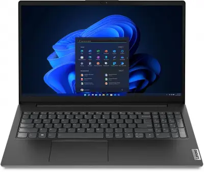 Ноутбук Lenovo V15 G3 IAP Core i5 1235U 8Gb SSD256Gb Intel UHD Graphics 15.6" TN FHD (1920x1080) Windows 11 Professional black WiFi BT Cam (82TT006DPB)