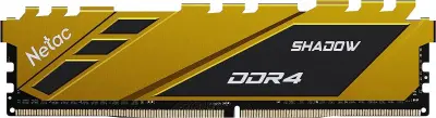 Память DDR4 8GB 2666MHz Netac NTSDD4P26SP-08Y Shadow RTL PC4-21300 CL19 DIMM 288-pin 1.2В с радиатором Ret