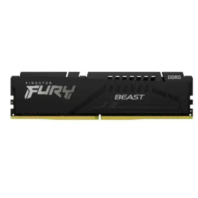 Память DDR5 16GB 6000MHz Kingston KF560C36BBE2-16 Fury Beast RTL Gaming PC5-48000 CL36 DIMM 288-pin 1.35В single rank с радиатором Ret