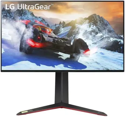 Монитор LG 27" UltraGear 27GP95R-B черный IPS LED 16:9 HDMI матовая HAS Piv 1000:1 360cd 178гр/178гр 3840x2160 144Hz G-Sync DP 4K 7.4кг