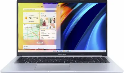 Ноутбук Asus Vivobook 15 M1502I Ryzen 5 4600H 8Gb SSD512Gb AMD Radeon 15.6" IPS FHD (1920x1080)/ENGKBD noOS silver WiFi BT Cam