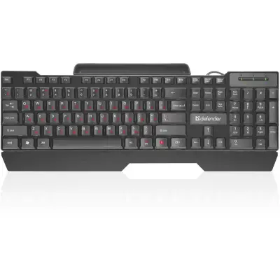 Defender Клавиатура Search HB-790 RU [45790] {Проводная, черный, полноразмерная}
