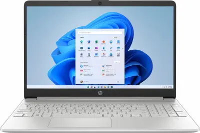Ноутбук HP 15s-eq2123ur Ryzen 5 5500U 16Gb SSD512Gb AMD Radeon 15.6" IPS FHD (1920x1080) Windows 11 Home silver WiFi BT Cam