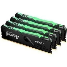 Kingston DRAM 64GB 3600MHz DDR4 CL18 DIMM (Kit of 4) FURY Beast RGB KF436C18BBAK4/64