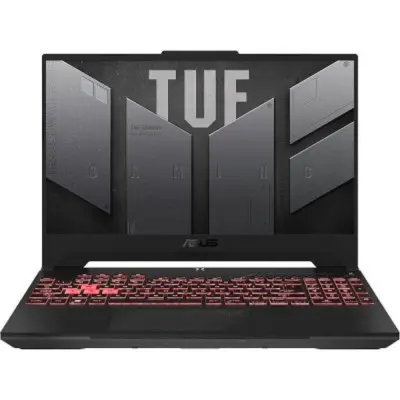 Ноутбук Asus TUF Gaming A15 FA507NV-LP021 Ryzen 7 7735HS 16Gb SSD1Tb NVIDIA GeForce RTX4060 8Gb 15.6" IPS FHD (1920x1080) noOS grey WiFi BT Cam (90NR0E85-M007N0)