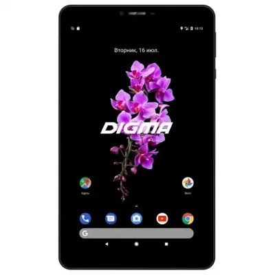 Digma CITI Octa 80 SC9863 8C/4Gb/64Gb 8" IPS 1920x1200/3G/4G/And9.0/черный/BT/GPS/5Mpix/2Mpi [1160439]