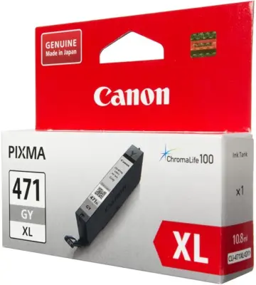 Картридж струйный Canon CLI-471XLGY 0350C001 серый для Canon MG5740/MG6840/MG7740