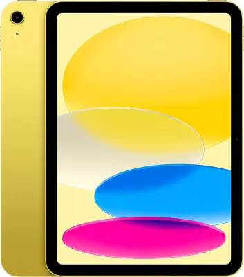 Планшет Apple iPad 2022 A2696 A14 Bionic 6С ROM256Gb 10.9" IPS 2360x1640 iOS желтый 12Mpix 12Mpix BT WiFi Touch 10hr