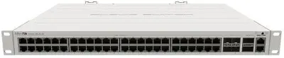 Коммутатор MikroTik CRS354-48G-4S+2Q+RM 1x100Мбит/с 48x1Гбит/с 4SFP+ 2xQSFP+ управляемый