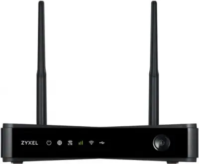 Роутер беспроводной Zyxel NebulaFlex Pro LTE3301-PLUS-EUZNN1F AC1200 10/100/1000BASE-TX/3G/4G cat.6 черный