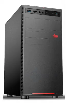 ПК IRU Home 315 MT i5 9400F (2.9) 8Gb 1Tb 7.2k SSD120Gb GTX1050Ti 4Gb Windows 10 Home Single Language 64 GbitEth 400W черный (1476521)