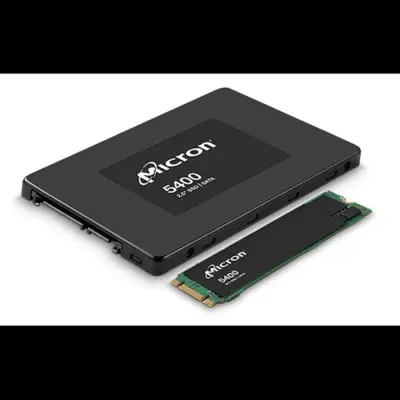 Micron SSD 5400 MAX, 3840GB, 2.5" 7mm, SATA3, 3D TLC, R/W 540/520MB/s, IOPs 95 000/34 000, TBW 24528, DWPD 3.5 (12 мес.)  OEM