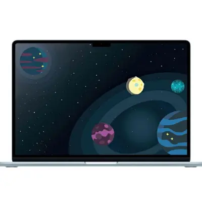 Apple MacBook Air 15-inch 2025 [MC7D4RU/A] Sky Blue 15.3" Liquid Retina {(2880x1864) M4 10C CPU 10C GPU/24GB/512GB SSD} (A3241) (РФ)