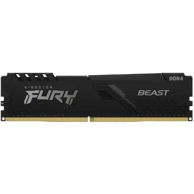 Память DDR4 8Gb 3600MHz Kingston KF436C17BB/8 Fury Beast Black RTL Gaming PC4-28800 CL17 DIMM 288-pin 1.35В single rank с радиатором Ret