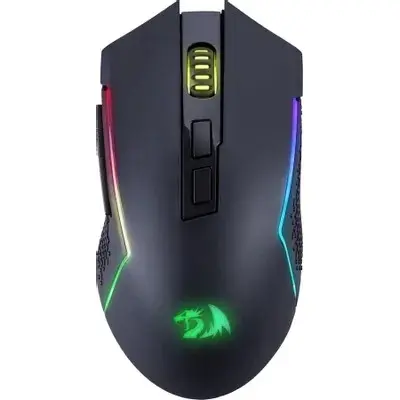 Redragon Беспроводная игровая мышь Trident RGB, 8000 DPI, б.п 3 режима [71431]