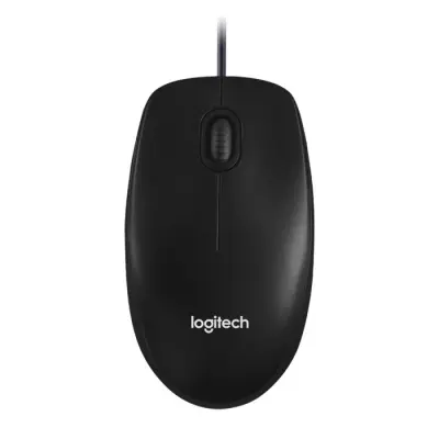 Мышь Logitech M100 черный оптическая 1000dpi USB 2but (910-006652)