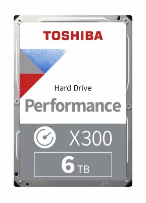 Жесткий диск Toshiba SATA-III 6Tb HDWR460EZSTA X300 (7200rpm) 256Mb 3.5" Rtl