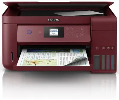 МФУ струйный Epson L4167 (C11CG23404) A4 Duplex WiFi USB красный (RED)