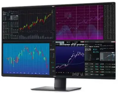 Монитор Dell 42.5" U4320Q черный IPS LED 16:9 HDMI матовая HAS Pivot 1000:1 350cd 178гр/178гр 3840x2160 DisplayPort FHD USB 17.6кг