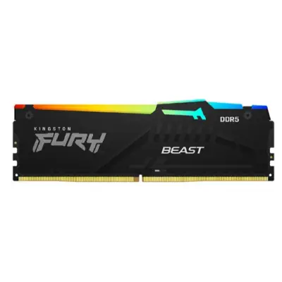 Память DDR5 2x16GB 6000MHz Kingston KF560C36BBE2AK2-32 Fury Beast RGB RTL Gaming PC5-48000 CL36 DIMM 288-pin 1.35В single rank с радиатором Ret