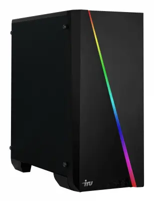 ПК IRU Game 525 MT Ryzen 5 2600 (3.4) 16Gb 1Tb 7.2k SSD120Gb GTX1650 4Gb Windows 10 Home Single Language 64 GbitEth 500W черный