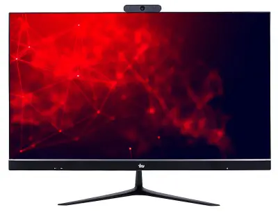 Моноблок IRU Office P2310H4 23.8" Full HD i3 10105 (3.7) 8Gb 1Tb SSD250Gb UHDG 630 Free DOS GbitEth WiFi BT 120W Cam черный 1920x1080 (RUS)