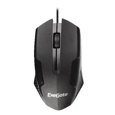 Exegate EX279941RUS Мышь ExeGate SH-9025  <black, optical,  3btn/scroll, 1000dpi, USB>, OEM