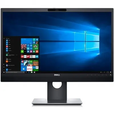 Монитор Dell 23.8" P2418HZm черный IPS LED 16:9 HDMI M/M Cam матовая HAS Pivot 1000:1 250cd 178гр/178гр 1920x1080 D-Sub DisplayPort FHD USB 6.12кг