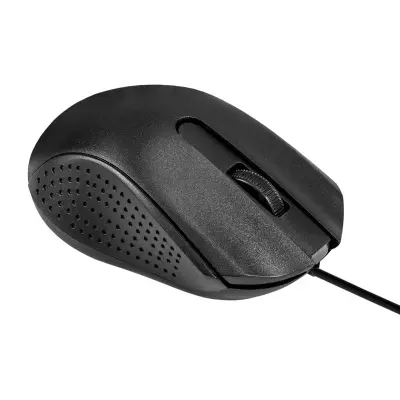 Exegate EX298191RUS Мышь ExeGate Professional Standard SH-8012-OEM (USB, оптическая, 1000dpi, 3D, 3 кнопки и колесо прокрутки, длина кабеля 1,35м, черная, brown box)