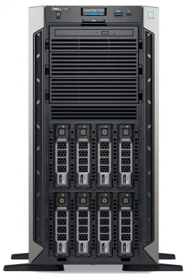 Сервер Dell PowerEdge T340 1xE-2276G 1x16Gb 1RUD x8 1x1.2Tb 10K 2.5"/3.5" SAS H330 FH iD9En 1G 2P 1x495W 3Y NBD (PET340RU1-04)
