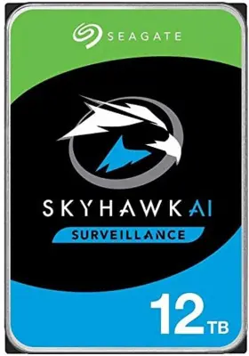 12TB Seagate SkyHawkAl (ST12000VE001) {SATA 6 Гбит/с, 7200 rpm, 256 mb buffer, для видеонаблюдения}