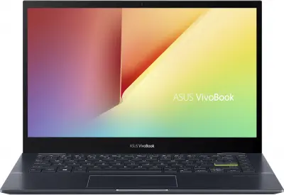 Трансформер Asus Vivibook Flip TM420UA-EC161T Ryzen 5 5500U 8Gb SSD256Gb AMD Radeon 14" IPS Touch FHD (1920x1080) Windows 10 Home black WiFi BT Cam Bag