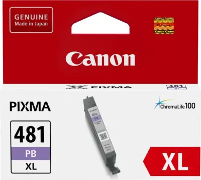 Canon CLI-481XL PB 2048C001 Картридж для PIXMA TS6140/TS8140TS/TS9140/TR7540/TR8540,  фото голубой