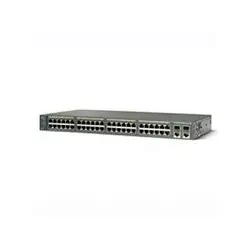 CISCO WS-C2960+48PST-S Catalyst 2960 Plus 48 10/100 PoE + 2 1000BT +2 SFP LAN Lite