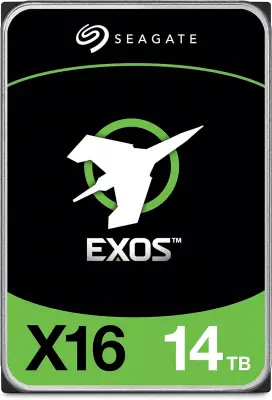14TB SeagateExos X16 (ST14000NM000G) {SATA 6Gb/s, 7200 rpm, 256mb buffer, 3.5"}