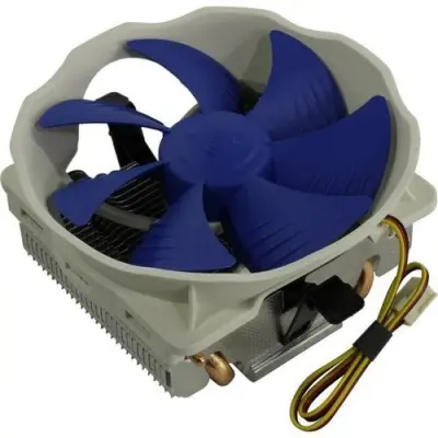 PCCooler Кулер Q127 V2 S775/115X/AM2/AM3/AM4/FM1/FM2 (48 шт/кор, TDP 90W, вент-р 120мм, 4 тепловые трубки 6мм, 1800RPM, 22dBa) Retail Color Box